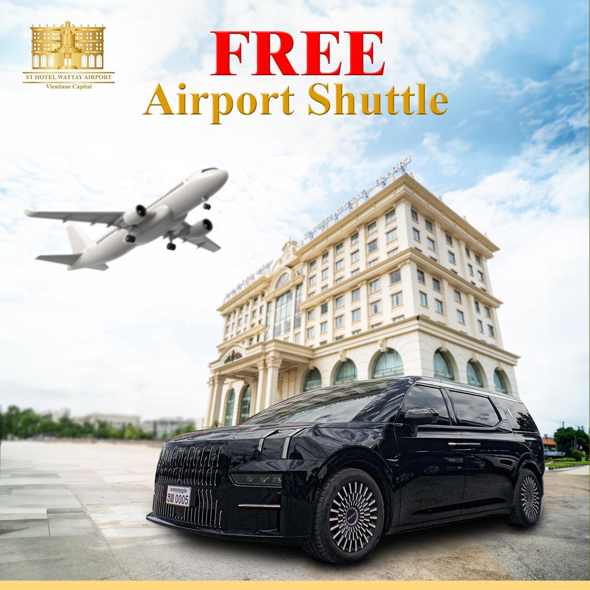 St Hotel Wattay Airport 비엔티안 외부 사진