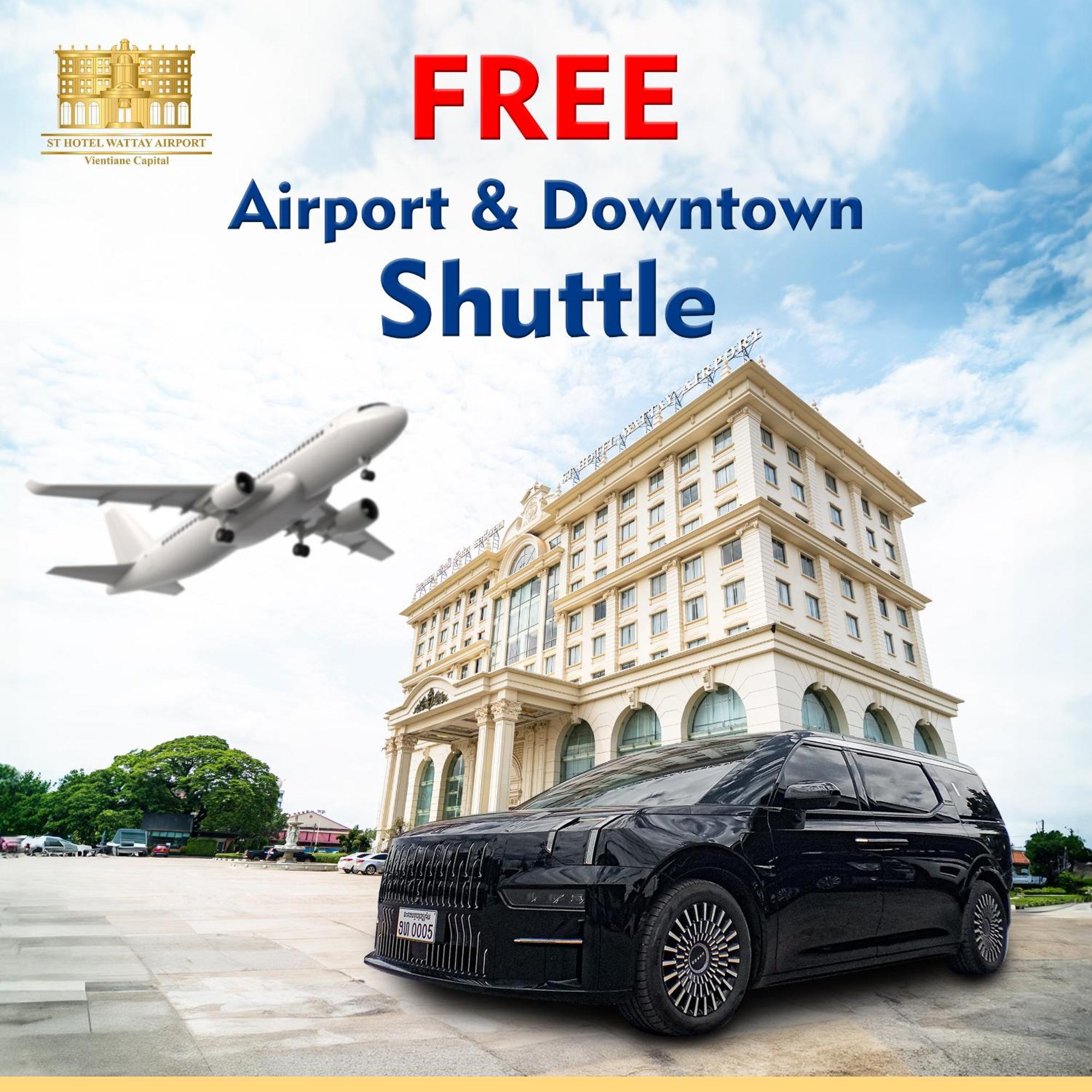 St Hotel Wattay Airport 비엔티안 외부 사진